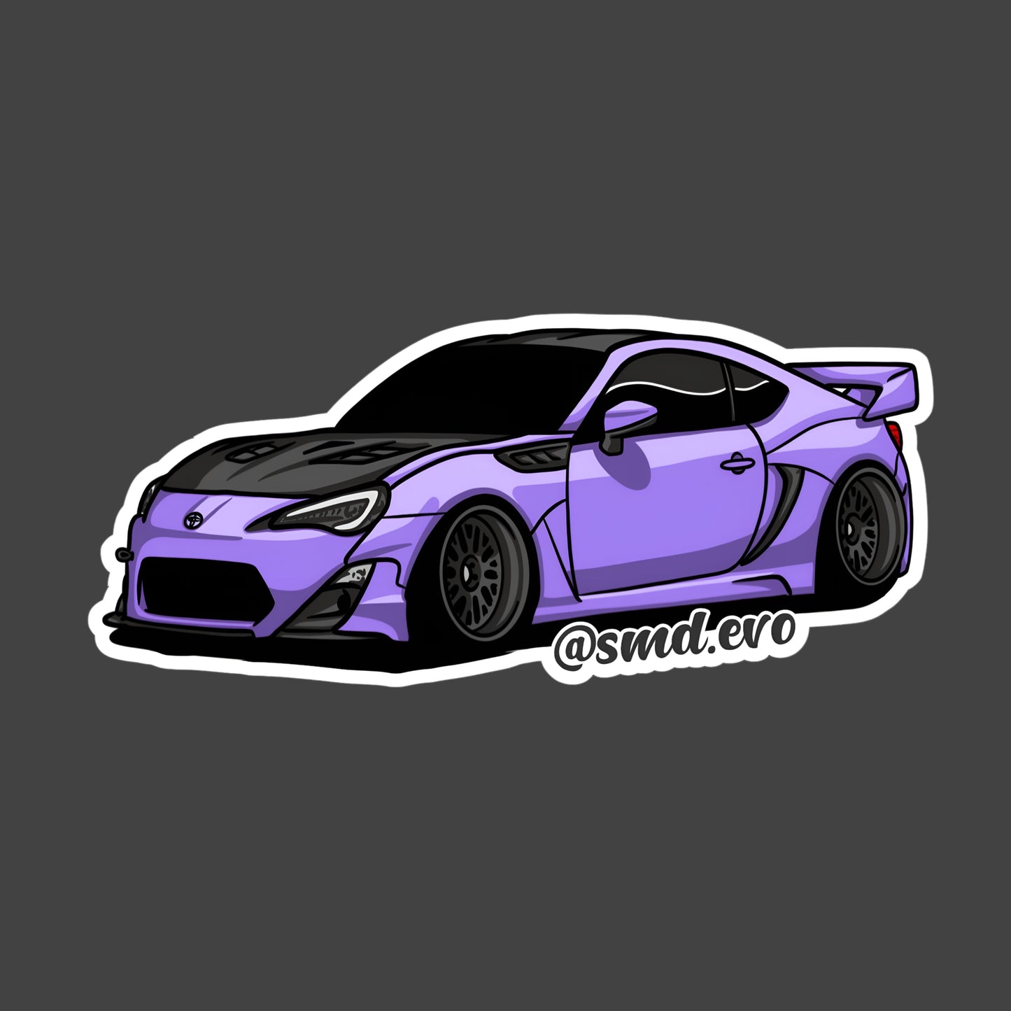 SMD.EVO CAR STICKER